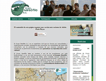 Tablet Screenshot of grupomesofilo.org